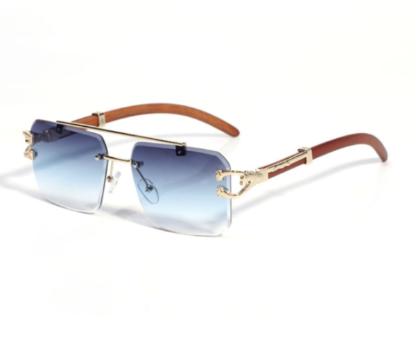 Luxury Rimless Sunglasses